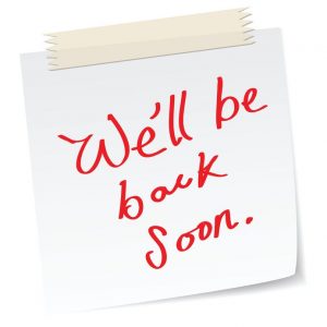 Website Down...We'll Be Back Soon!